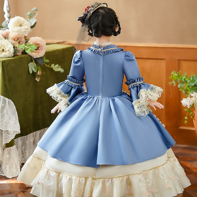 Inspired Vintage Party Gothic Dress Masquerade Costume Rococo FashionChic