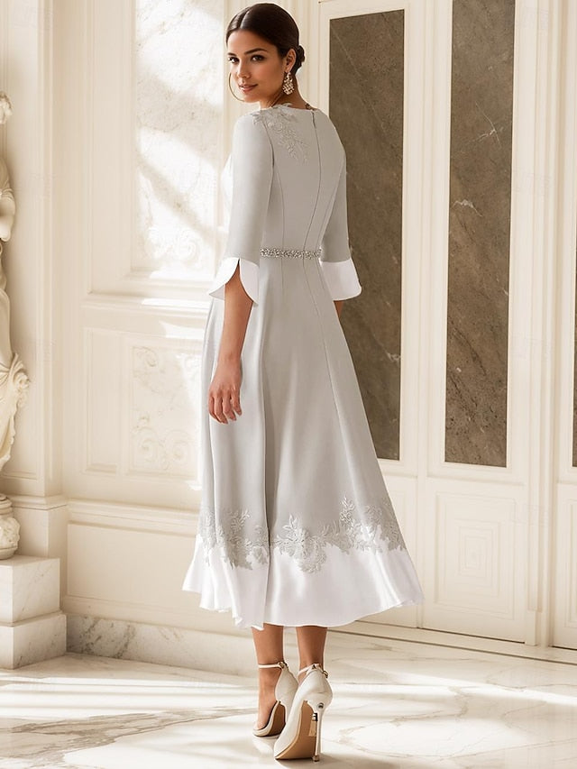 Mother the Bride Wedding Beach A-Line of Guest Dress FashionChic