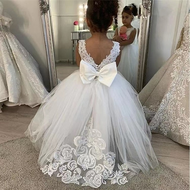 Girls' First Party Dress Girl Flower Communion FashionChic