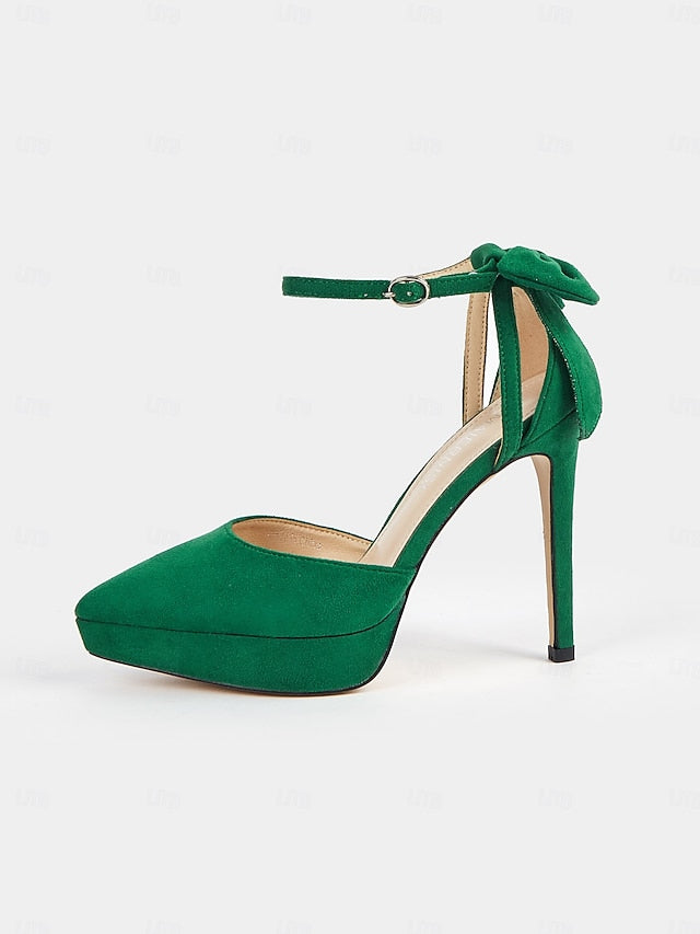 Platform Strap Heels Ankle with Elegant Stiletto Women's FashionChic