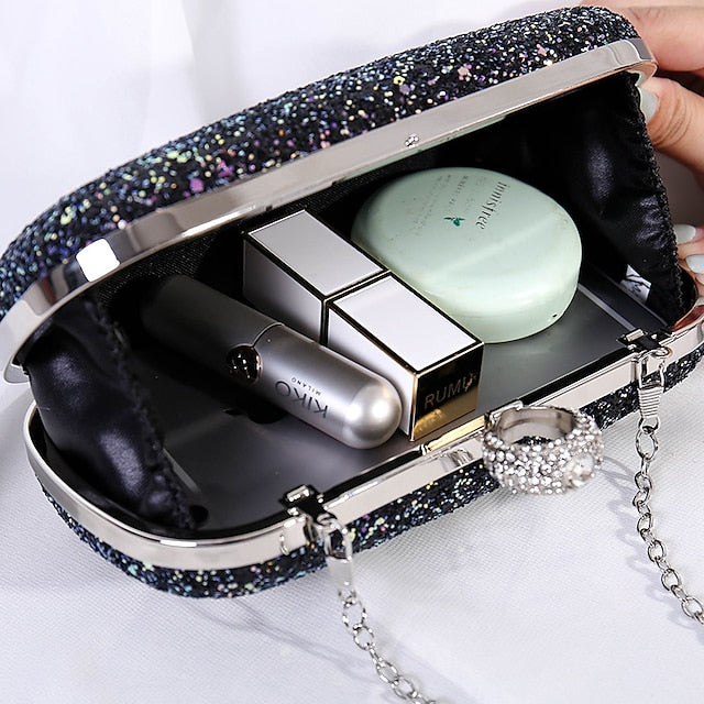 Wristlet Leather PU Bags Clutch Women's Evening Bag FashionChic