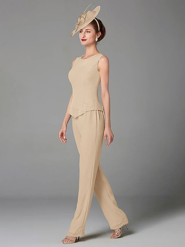 Beach Mother of Pantsuit 3 Bride Formal the Piece Wedding FashionChic