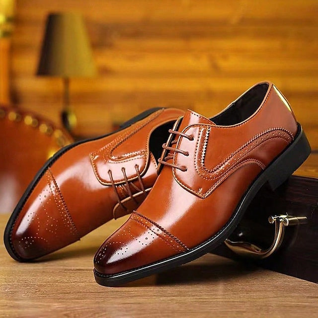 Shoes Color-Blocked White Men's and Dress Black with FashionChic