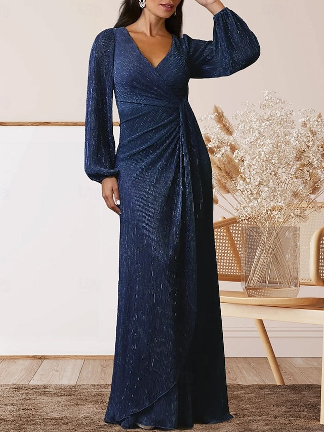 of Elegant Sweet Dress A-Line Wedding Guest the Bride Mother V FashionChic