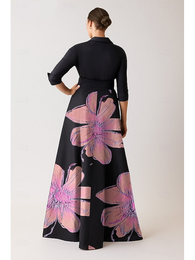 Elegant Evening Mother of Gown Formal Dress A-Line Bride the FashionChic
