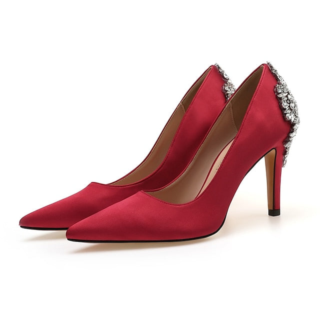 Bridal Dress Pumps Wedding Women's Office Shoes Bridesmaid FashionChic