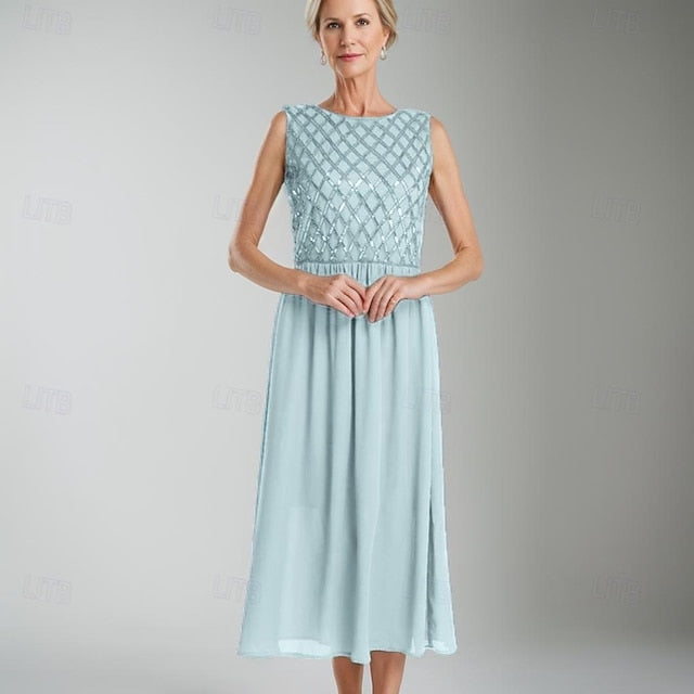 Bride the of A-Line Wedding Simple Guest Dress Mother FashionChic