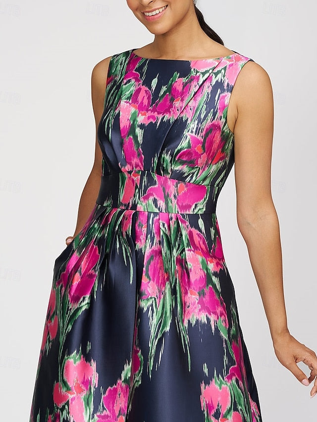 A-Line Elegant Mother of Bride Dress Evening Gown the Jumpsuits FashionChic