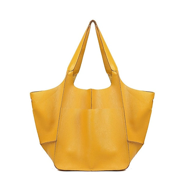 Women's Men's PU Party Leather Bag Shoulder Handbag FashionChic