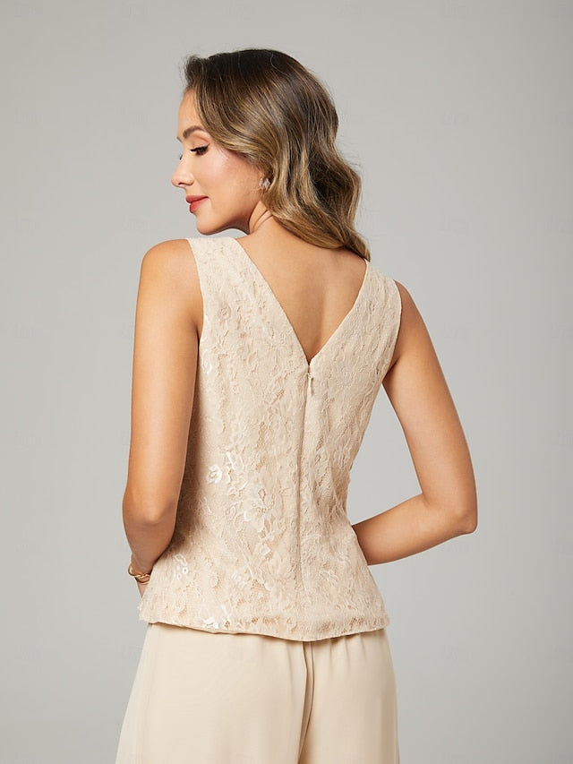 the 3 Wedding Guest Mother Dress Bride Piece Pantsuit of Formal FashionChic