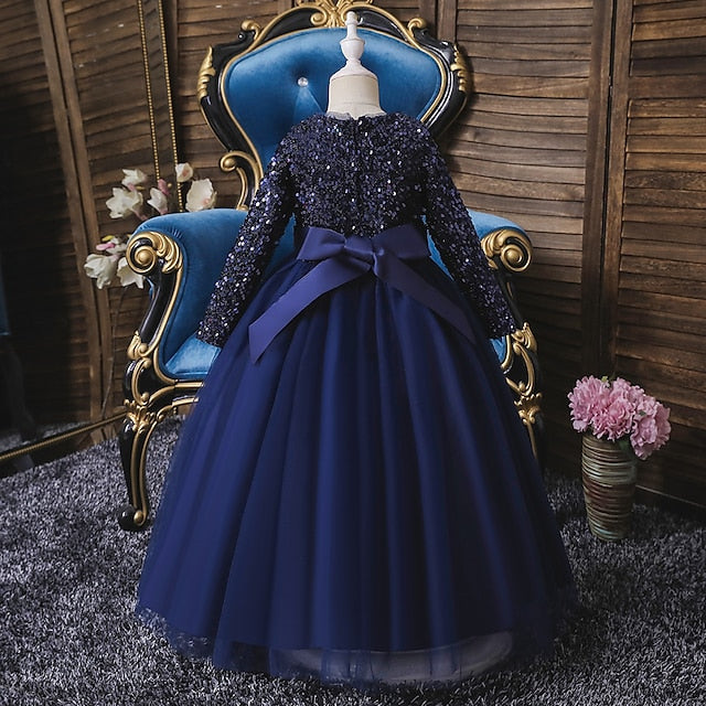 Dress Flower Girls' Girl Party Performance FashionChic