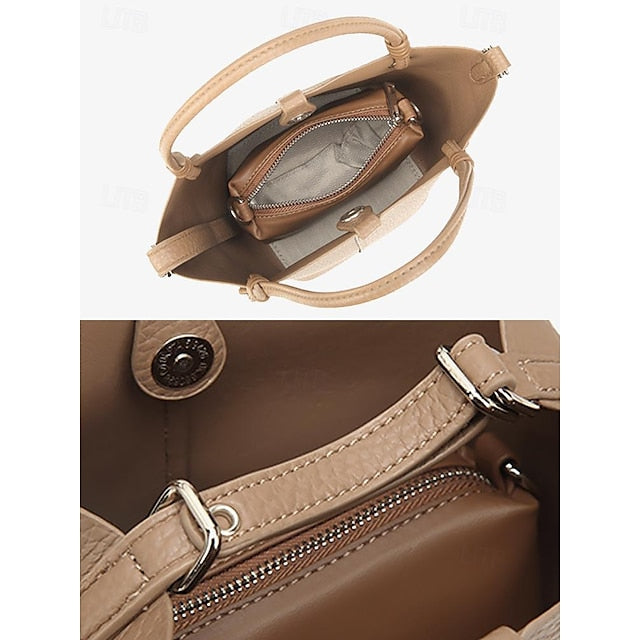 Women's Pouch Stylish Bag Bucket Matching with – Leather FashionChic