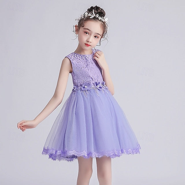Princess Girl Girls' Kid's Flower Dress FashionChic