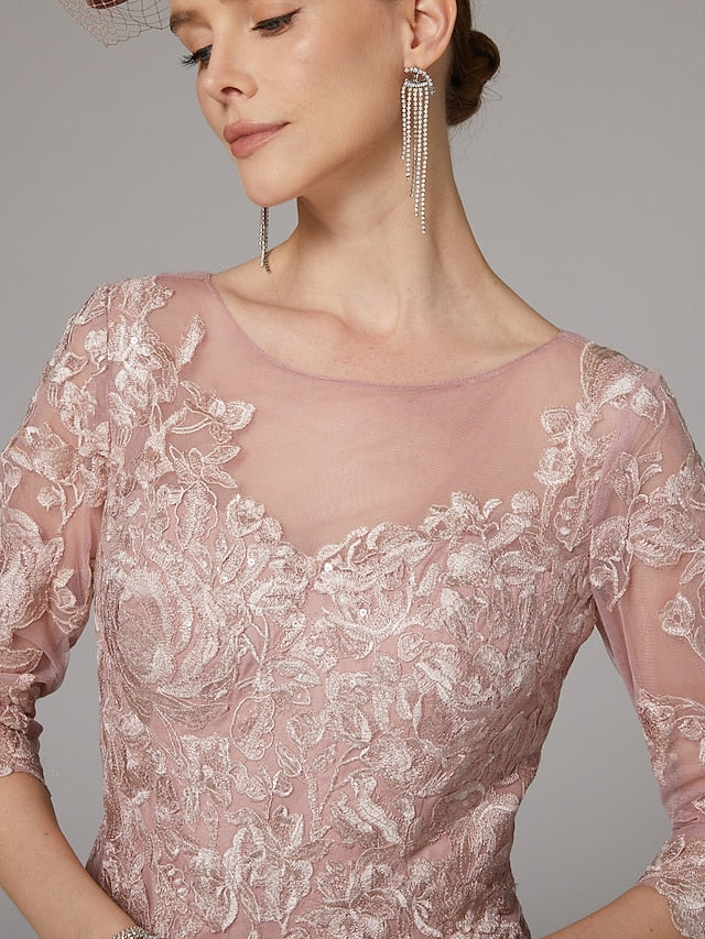 Elegant Bride of Wedding the Beach Dress A-Line Mother FashionChic