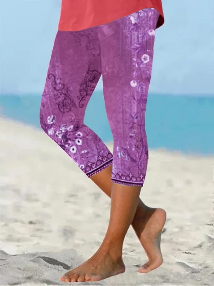 Casual Tight Ethnic Leggings QB105