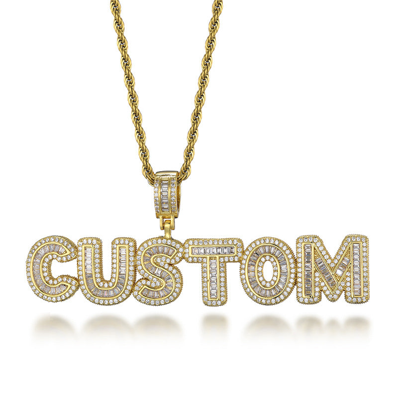 Customized Hiphop Bling Pendant Chain F2236 - Furdela