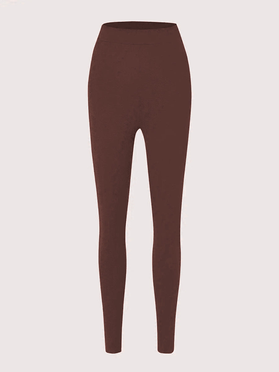 BASICS Plus Size High Waist Skinny Stretchy Leggings AR5066