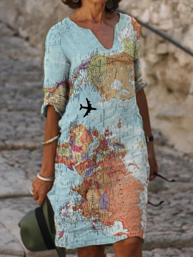 Vintage Knitting Dress WJ86