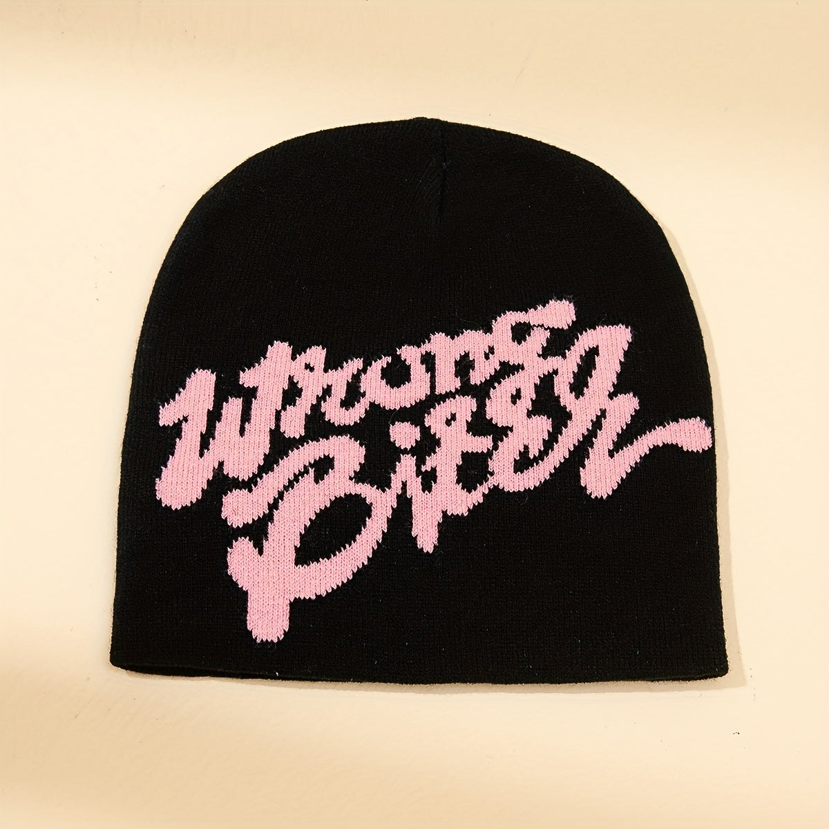 Y2K Letter Jacquard Beanie EH4018 Furdela