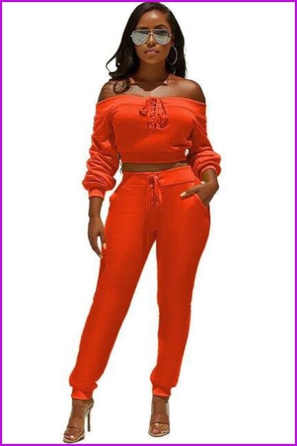 5 Colors Bandage Two Pieces Sets F207 - Furdela