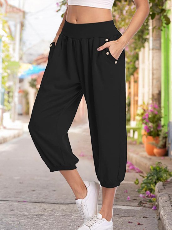 Casual simple basic ladies sweatpants QS96