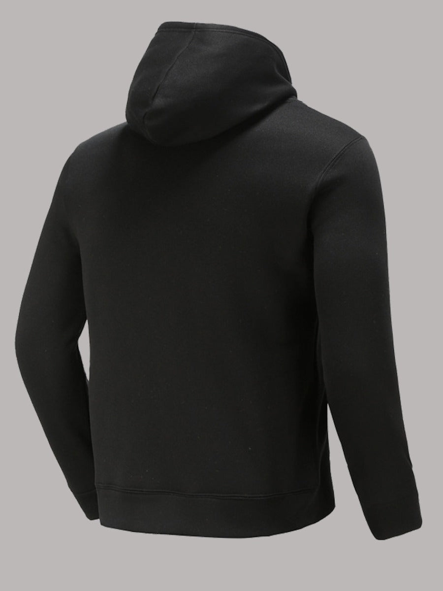 Men Letter Print Kangaroo Pocket Hoodie AT9071