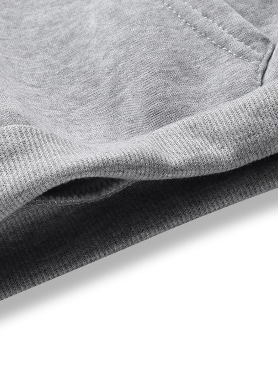 Plus Size Dropped Shoulder Figure Letter Print Sweatshirt AT901