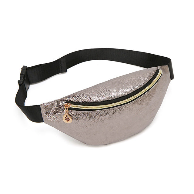 Fashion Leather Waist Purse DE214 - Furdela