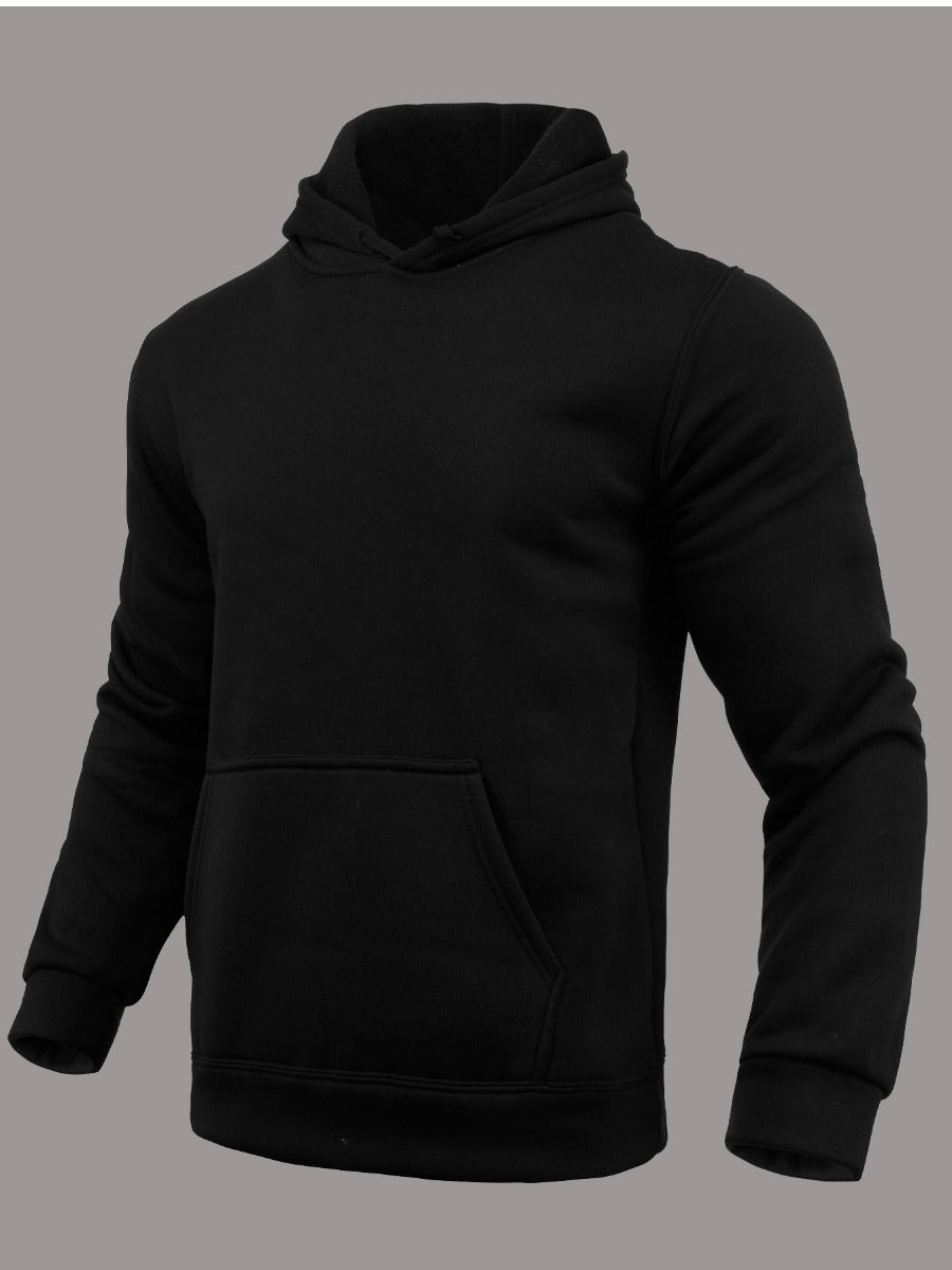 Men Halloween Clown Letter Print Kangaroo Pocket Hoodie AT9013