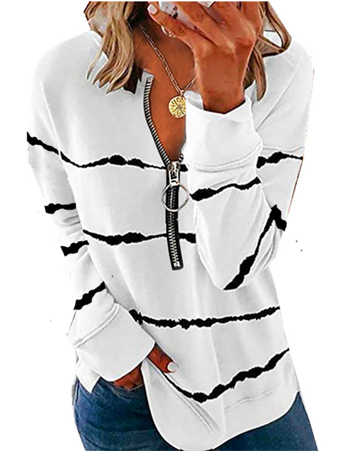 Gradient Pattern Sweatshirt QH94