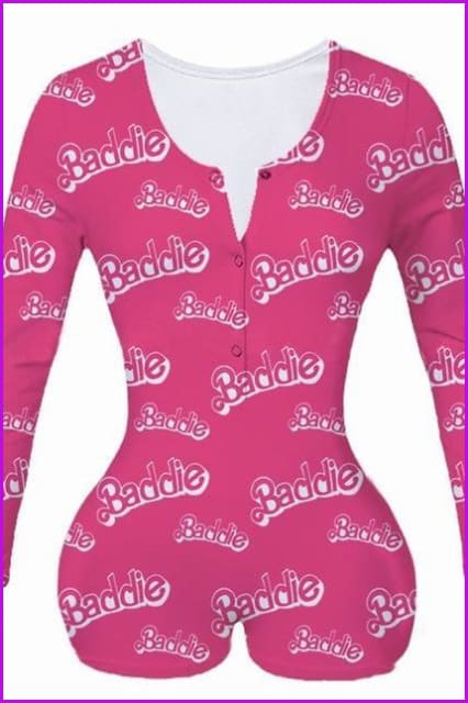 Colorful Onesie Barbie Yes Daddy Women's Onesies F674 - Furdela
