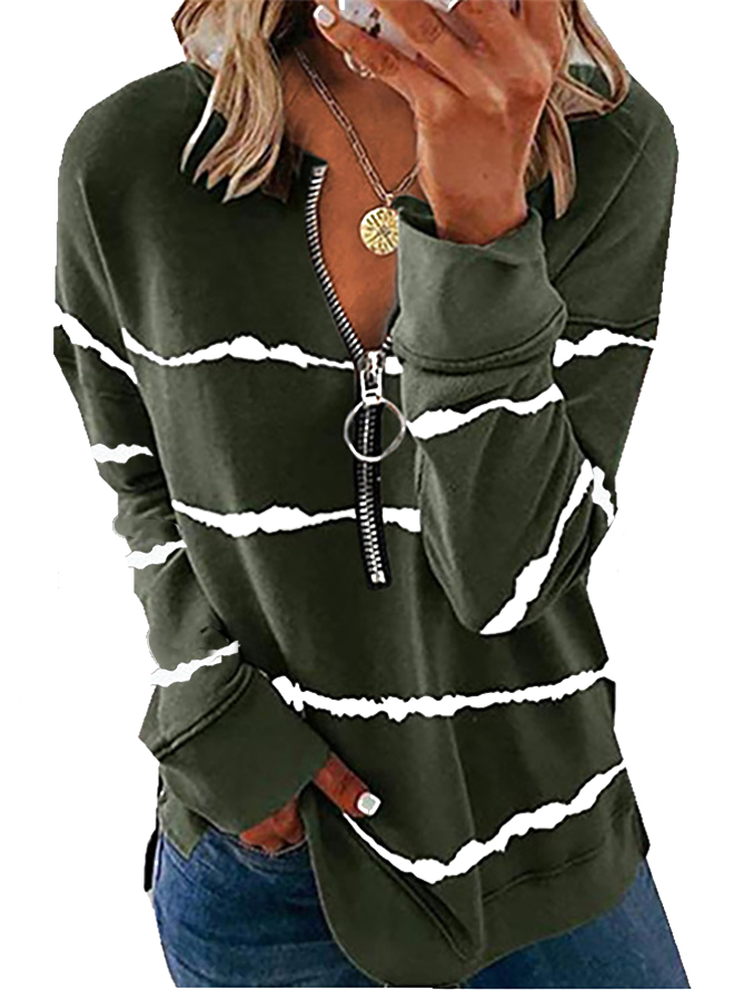 Gradient Pattern Sweatshirt QH94