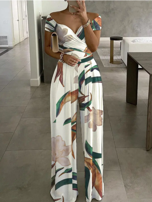 Floral Jumpsuit & Romper WX80