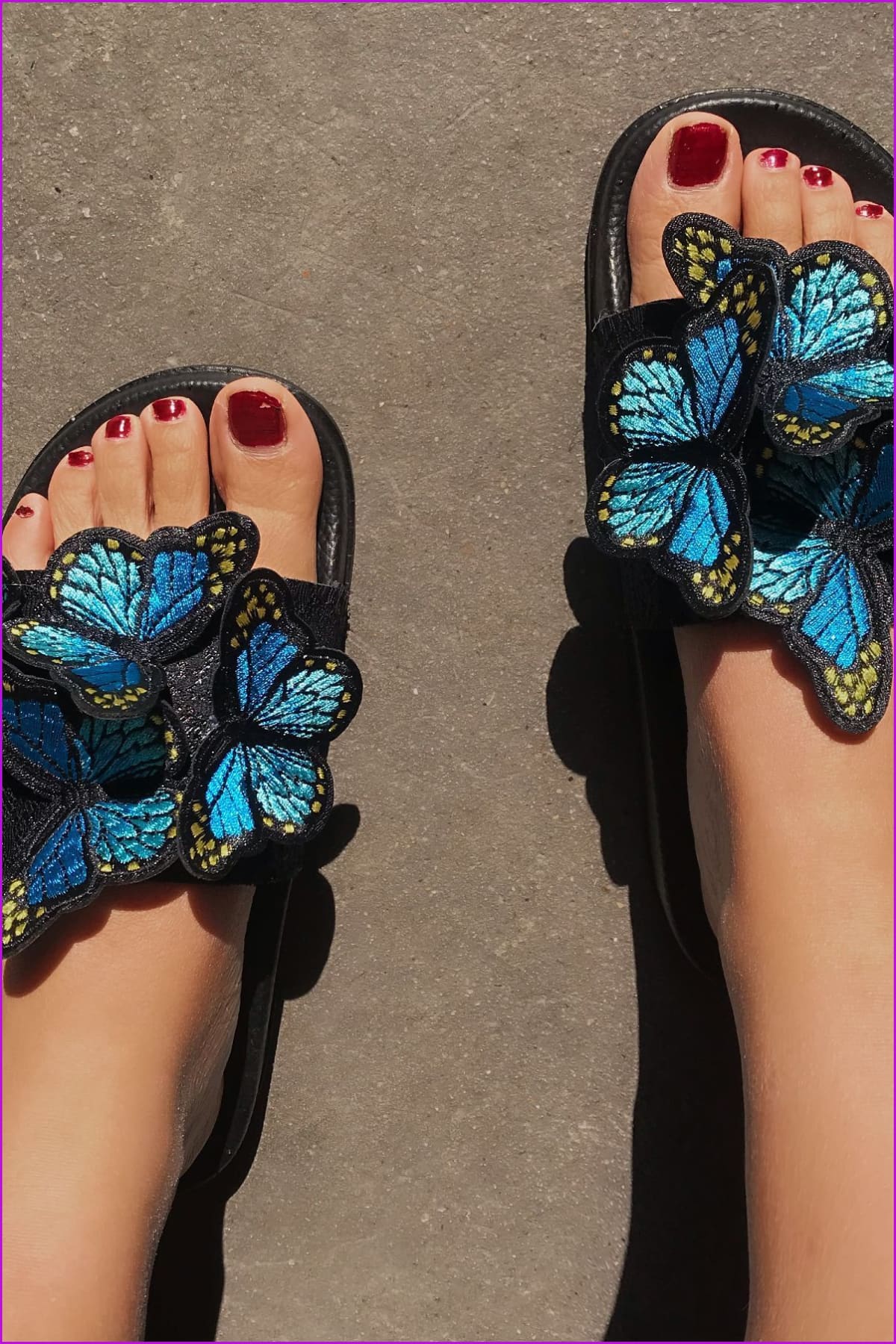 Fashion Butterfly Decorate Embroidery Design Slides F3197 - Furdela