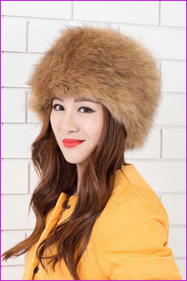 Faux Fox Fur Russian Cossack Style Cap - Furdela