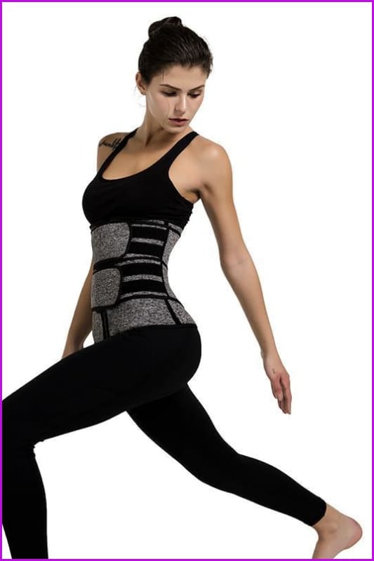 High Quality Sauna Waist Trainer Corset Sweat Waist Trainer Belt S-3XL - Furdela