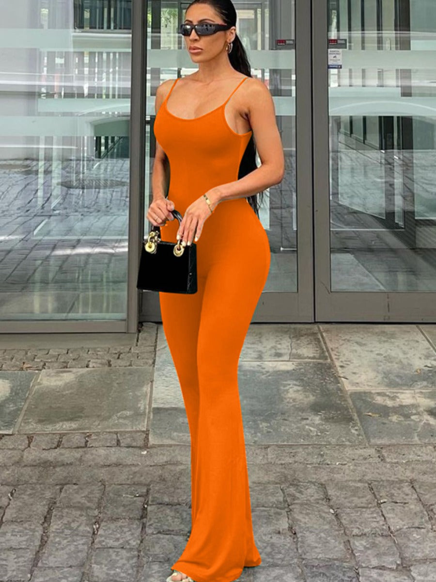 BASICS Cami Skinny Flared Jumpsuit AR5049