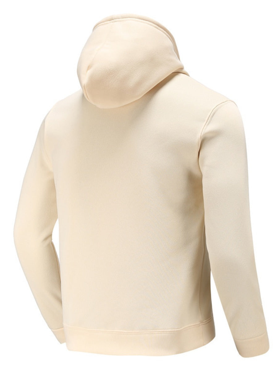 Letter Print Kangaroo Pocket Hoodie AC2055