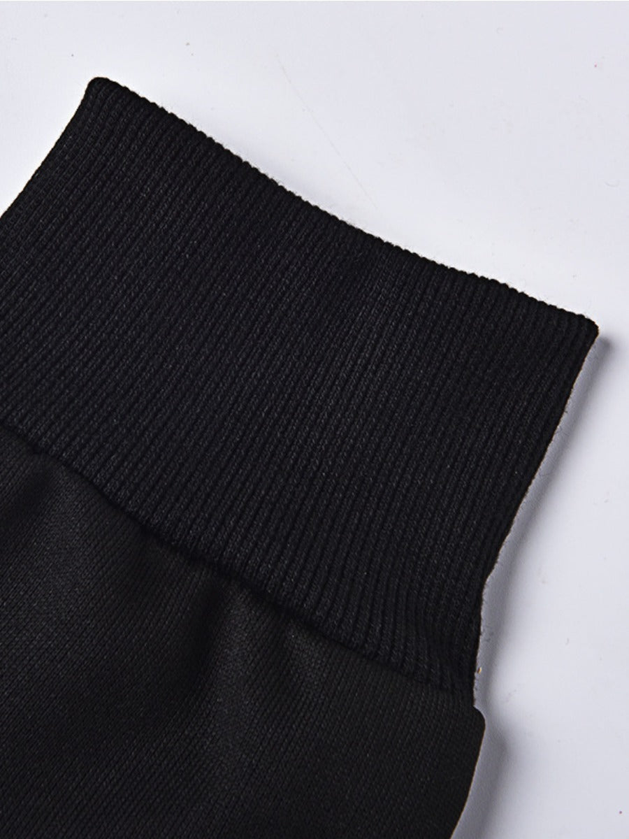 Plus Size Halloween Clown Letter Print Kangaroo Pocket Hoodie BO3055