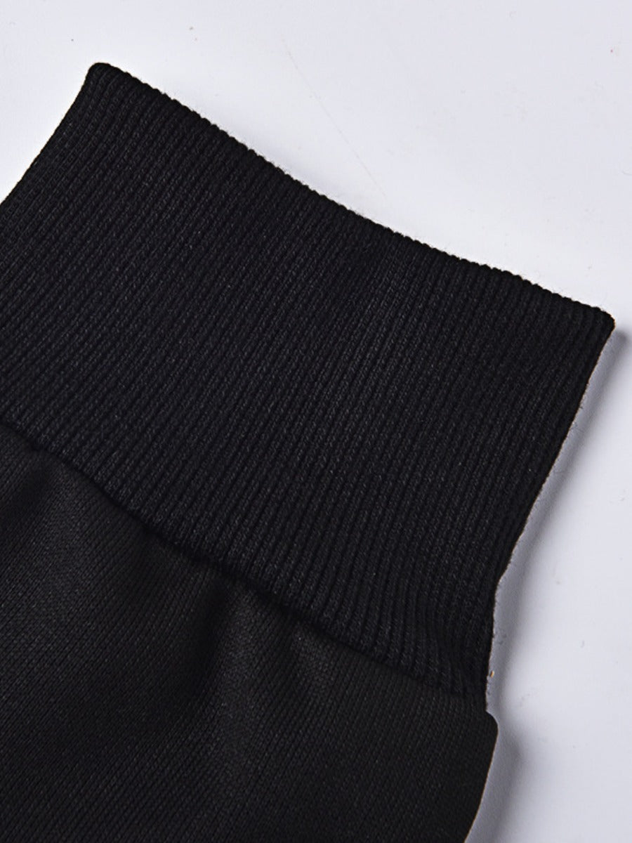 Plus Size Pattern Kangaroo Pocket Print Loose Sweatshirt\u0026Hoodie AT9034