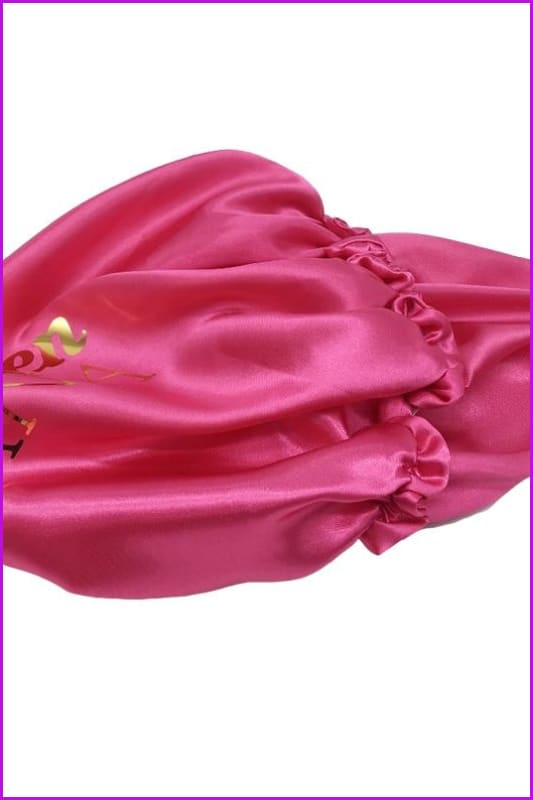 Short Hair Bonnet W/without Custom Logo F030 - Furdela