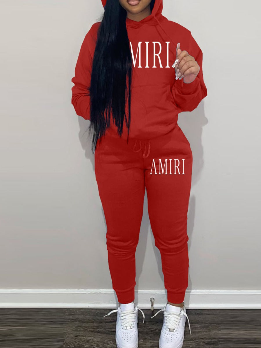 Cartoon Letter Print Sweatshirt AR7047