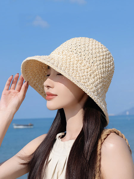 Casual Weave Women Sunproof Summer Hat FashionChic
