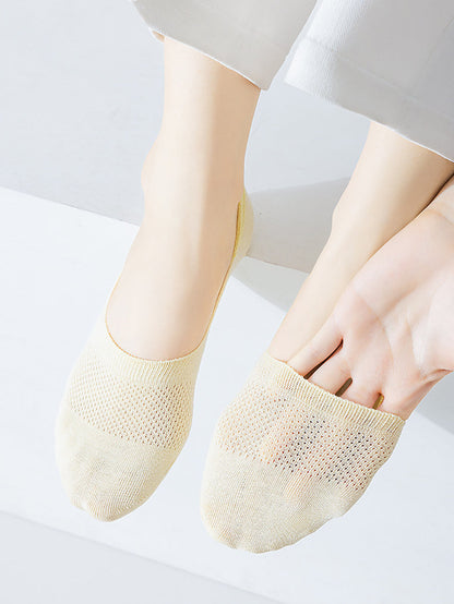 6 Pairs Women Casual Summer Solid Cotton Boat Socks CX022 JIEX