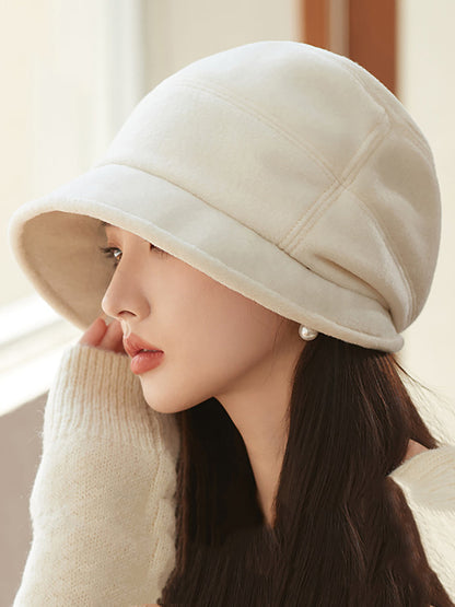 Women Winter Casual Solid Warm Hat WU005 BUYKUD