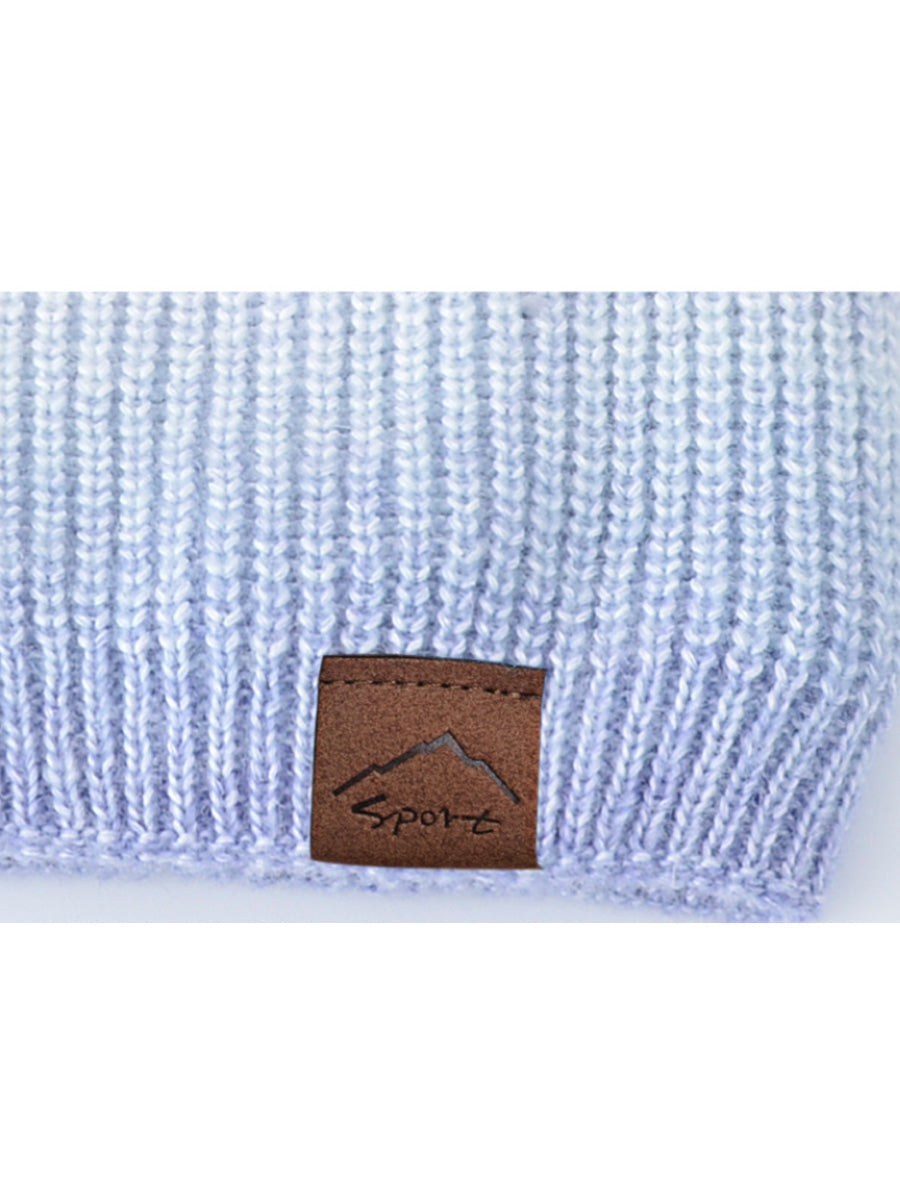 Women Winter Casual Keep Warm Gradient Knit Hat AH1021 YWBG