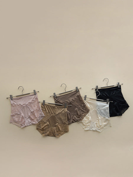 Women Sexy Lace Seamless Mid-waist Underwear KL1006 Ada Fashion