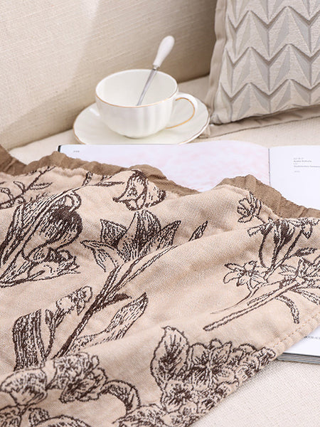 100%Cotton Artsy Flower Jacquard Adult Bath Towel TY1013 Ada Fashion