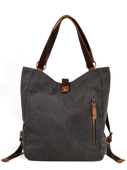 Women Casual Canvas Shoulder Bag Backpack FD055 MCPJ