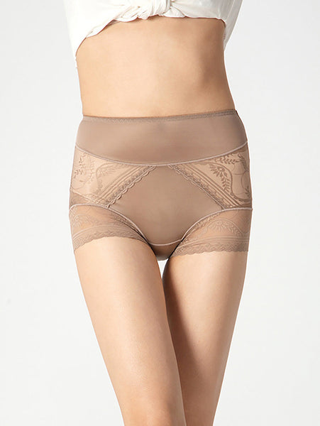 Women Sexy Lace Seamless Mid-waist Underwear KL1006 Ada Fashion